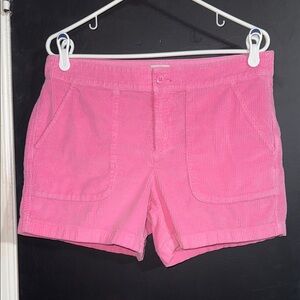 J. Crew Bubblegum Pink Retro Corduroy Shorts Size: 10 Inseam: 4.5”